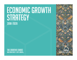 Economic growth strategy 2016-2020