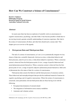 How Can We Construct a Science of