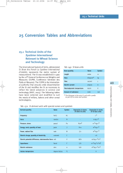 25 Conversion Tables and Abbreviations, PDF