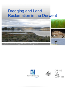 Dredging and Land Reclamation in the Derwent