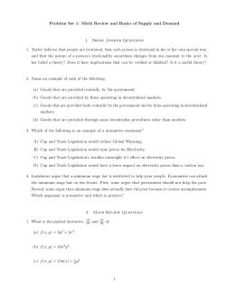 2011 Problem Sets - NYU Stern School of Business