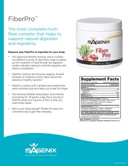 09-2210 FiberPro Product Flyer