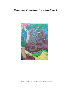 Compost Coordinator Handbook