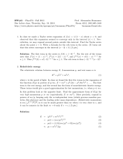 shw2 - UMD Physics