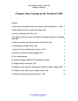 Chapter One - Cambridge University Press