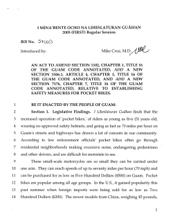 AN ACT TO AMEND SECTION 1