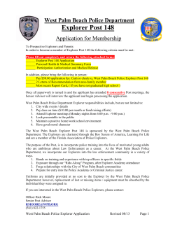 Application - City of West Palm Beach