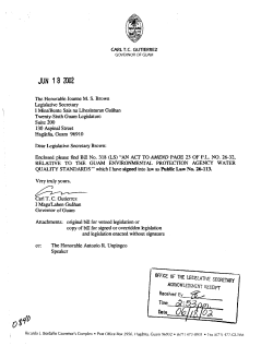 i mina` bente sais na liheslaturan guahan