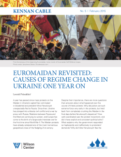 euromaidan revisited: causes of regime change in