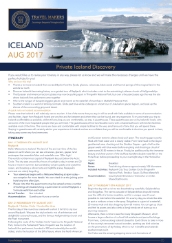 ICELAND - Travel Makers
