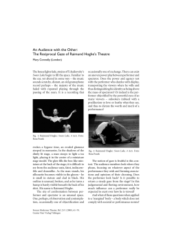 An Audience with the Other: The Reciprocal Gaze