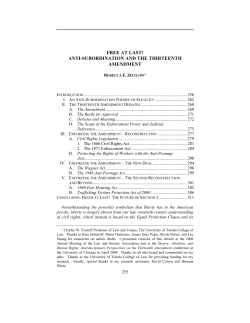 free at last! anti-subordination and the thirteenth