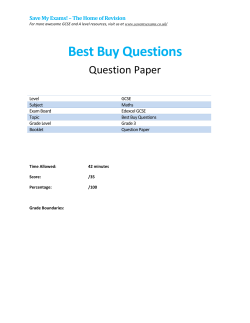 Best Buy Questions