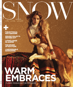 SNOW Magazine - Bella Coola Heli Sports