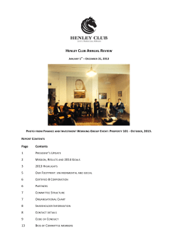 age - Henley Club