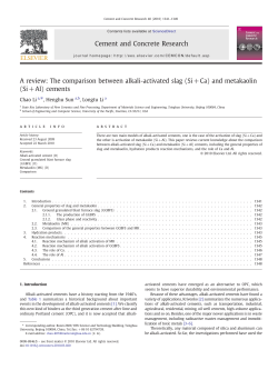 A review: The comparison between alkali