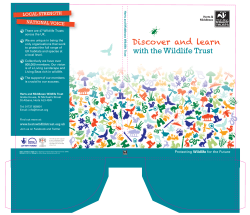 Discover and learn - Herts and Middlesex Wildlife Trust