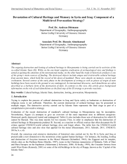 Full Text - International Journal of Humanities and Social Science