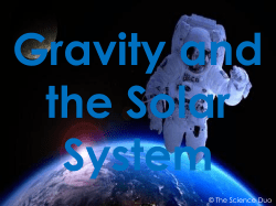 Gravity Slideshow - Mrs. Sharon`s Super Science Page
