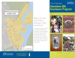 Downtown Urban Renewal District ADA