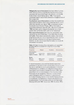 Obligatorily mycorrhizal plants have been defined as those