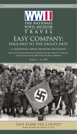 easy company - The National WWII Museum Tours