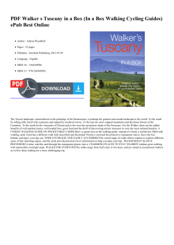 PDF Walker s Tuscany in a Box (In a Box Walking