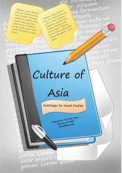 Culture of Asia