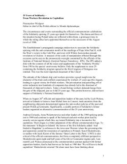 25 Years of Solidarity