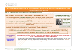 GUIDED AND INDEPENDENT