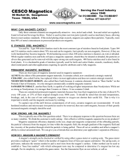 CESCO Magnetics - Key Industrial