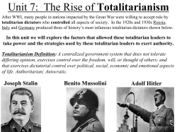 The Russian Revolution - Tamalpais Union High School District