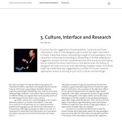 5. Culture, Interface and Research - ID