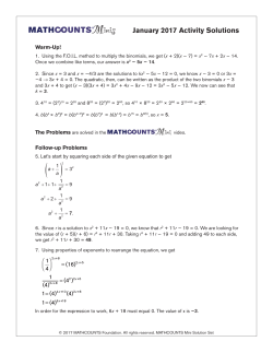 here - MathCounts
