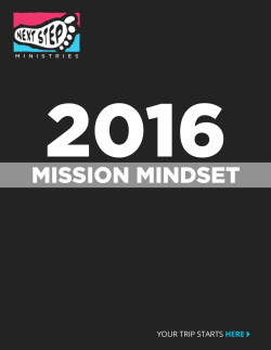 humble servant - Next Step Ministries