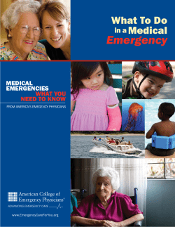 2014 What-To-Do-In-A-Medical