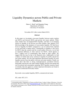 Liquidity Dynamics across Public and Private Markets