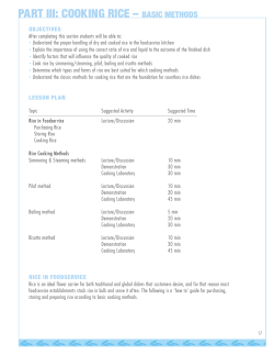 part iii: cooking rice &ndash; basic methods