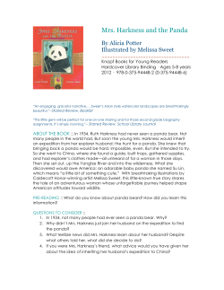 Mrs. Harkness and the Panda