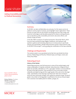 CASE STUDY - Micrex Corporation