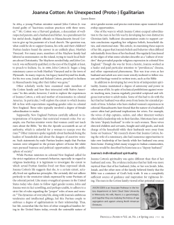 Joanna Cotton - Christians for Biblical Equality