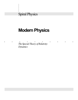 Modern Physics