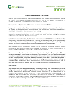 Used bedding as Fertilizer is not a good idea