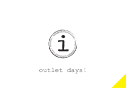 outlet store - Concepto Industrial