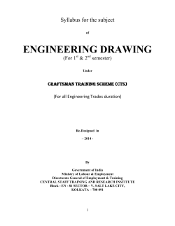 Engineering Drawing - Techland ITI Bankura