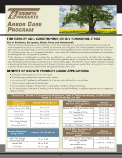 Arbor Care Program