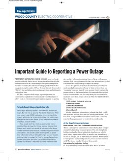 Important Guide to Reporting a Power Outage