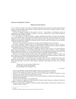 etruscans in aeneid - Journal Phasis