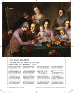 Love Is All You Need - University of Rochester