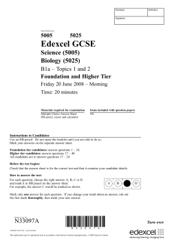 Edexcel GCSE - physicsinfo.co.uk